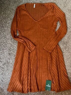 Halara NWT Long Sleeve Dress Size Large